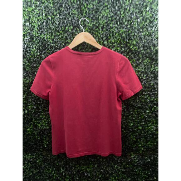 Pendleton Red Blouse Women’s Size S - Picture 5 of 5